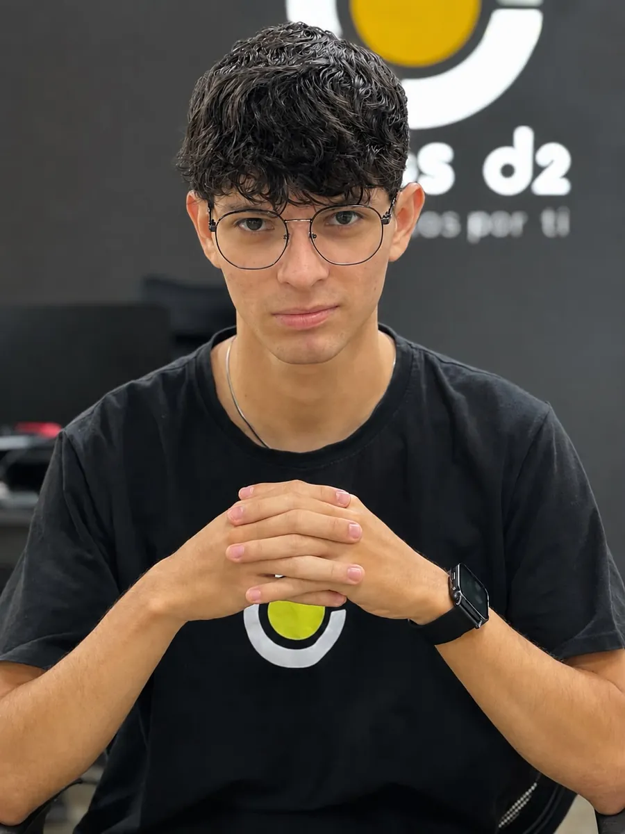 Retrato de Joél, integrante de Otros D2